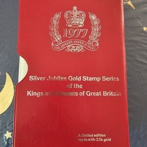 1977 Silver Jubilee Gold Stamp Series
